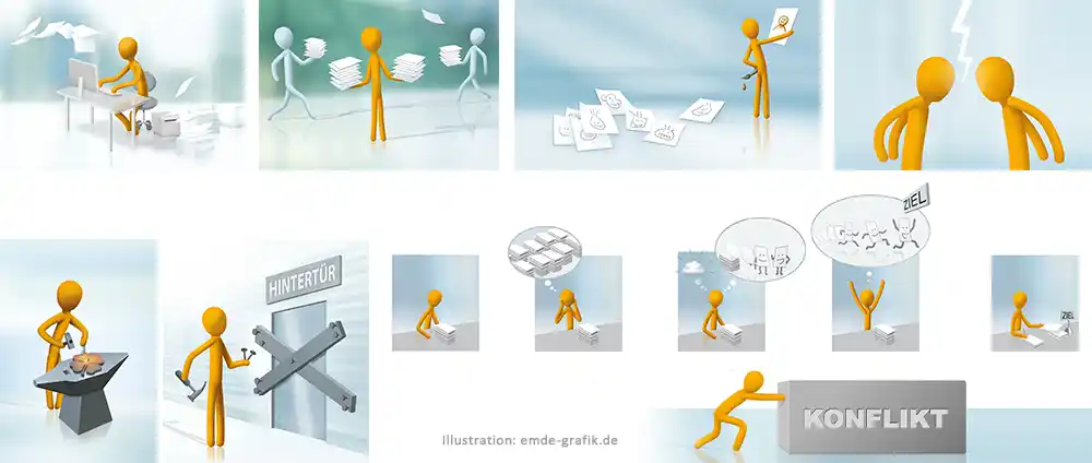 Key competencies, soft skills: on our own behalf - Internal employee training at Deutsche Bank